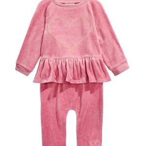 First Impressions Baby Girl’s 2- Pc Top&Jogger Set
